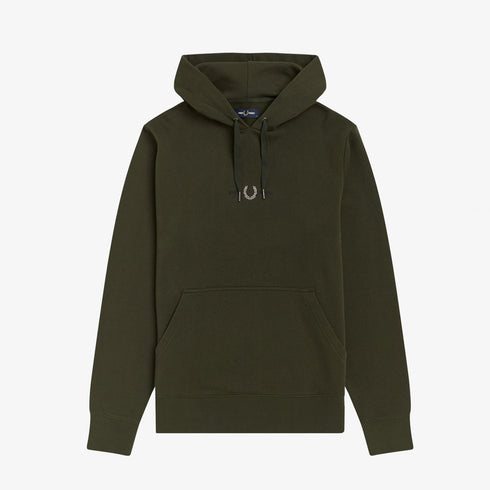 Fred Perry 繡花圖案帽衫